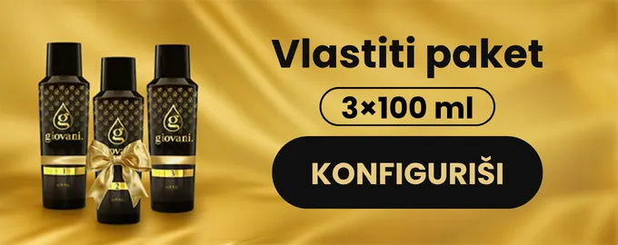 Vlastiti paket 3 x 100 ml