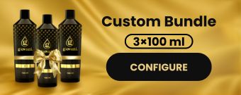 Custom package 3 x 100 ml